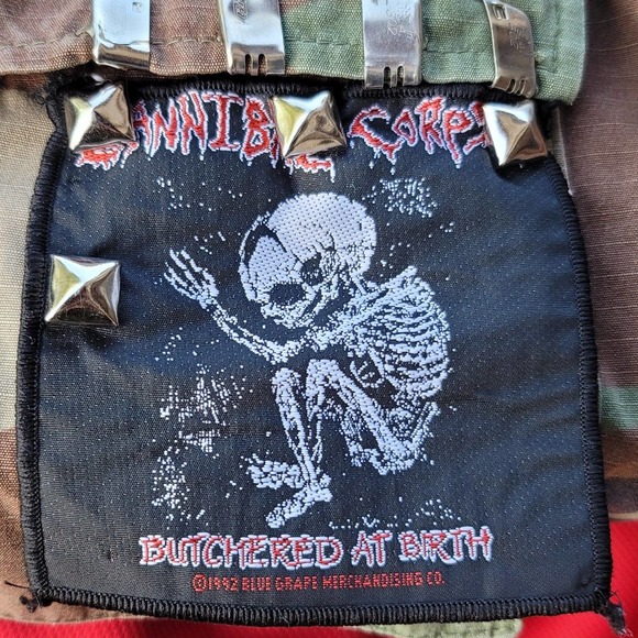 Upcycled Military Camo Jacket Vest - Picture 8 of 10